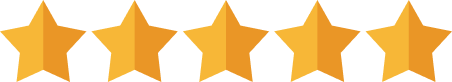 5 yellow stars